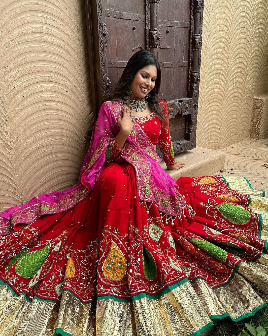 PRESENTING NEW DESIGNER PRINTED LAHENGA CHOLI