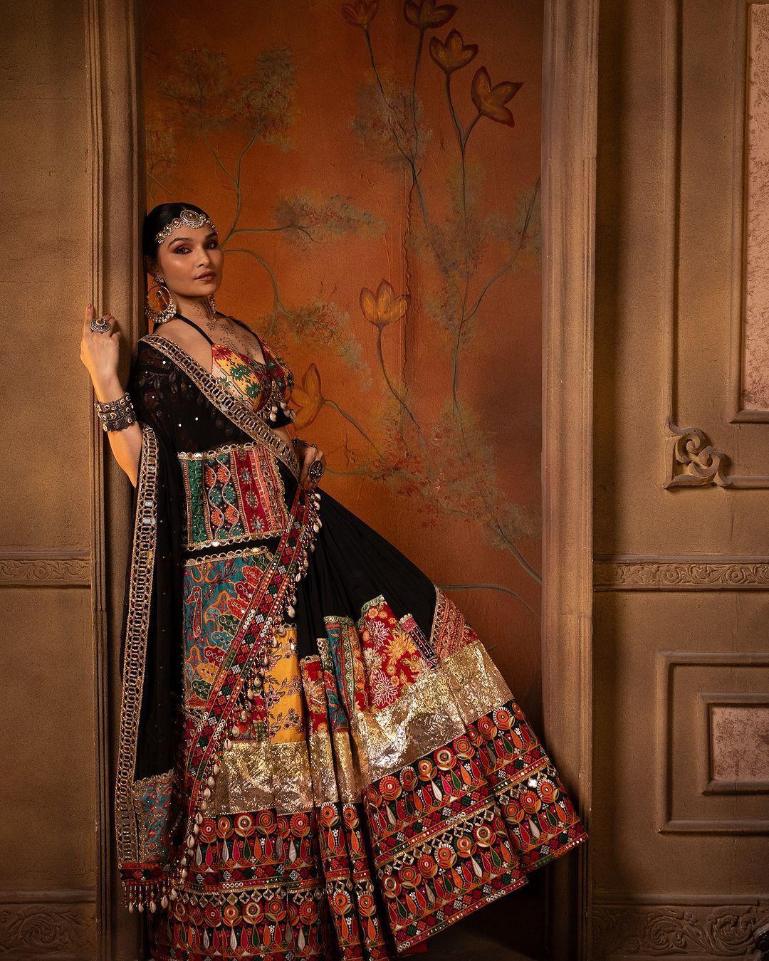 PRESENTING NEW NAVRATRI SPECIAL DESIGNER PRINTED LAHENGA CHOLI