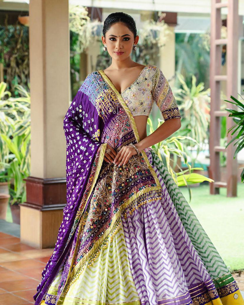 PRESENTING NEW DESIGNER PRINTED NAVRATRI SPECIAL LAHENGA CHOLI